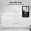 Tower Tower Solitaire White Kettle 2 Slice Toaster Bread Bin & Canisters Set 10