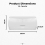 Tower Tower Solitaire White Kettle 2 Slice Toaster Bread Bin & Canisters Set 13