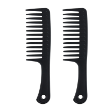 Wide Tooth Comb For Curly Hair Wet Hair, Detangling Comb Hair Combs For Women, Large Wide Toothed Comb-Black