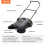 VEVOR VEVOR Walk-behind Hand Push Floor Sweeper 25.6" Width 5 Gallon Waste Container 7