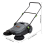 VEVOR VEVOR Walk-behind Hand Push Floor Sweeper 25.6" Width 5 Gallon Waste Container 8