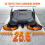 VEVOR VEVOR Walk-behind Hand Push Floor Sweeper 25.6" Width 5 Gallon Waste Container 3
