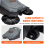 VEVOR VEVOR Walk-behind Hand Push Floor Sweeper 25.6" Width 5 Gallon Waste Container 6