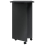 VidaXL (grey) vidaXL Rolling Cabinet with Desk Mobile File Cabinet Solid Wood Pine MOSS 5