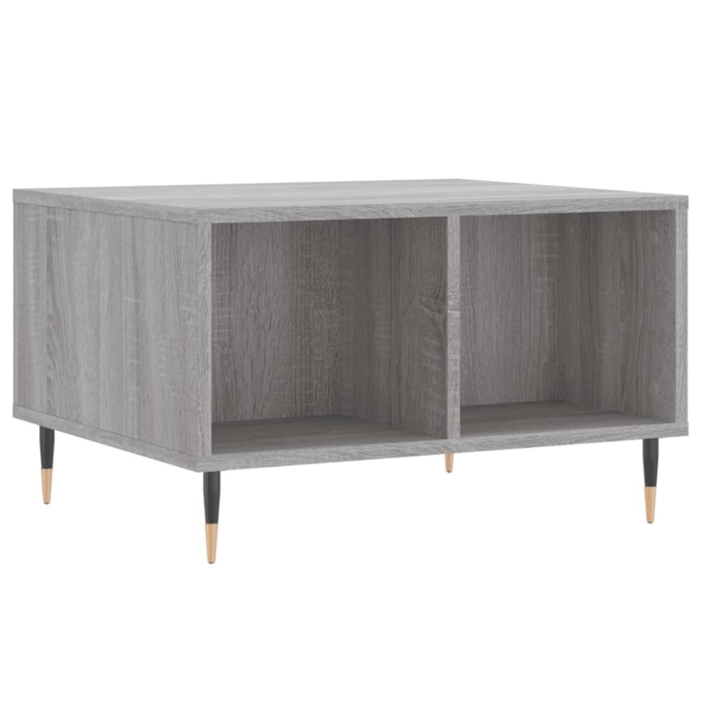 Vidaxl (Grey Sonoma) Coffee Table Side Table End Accent Telephone Sofa Table Engineered Wood