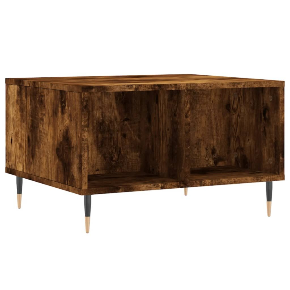 Vidaxl (Smoked Oak) Coffee Table Side Table End Accent Telephone Sofa Table Engineered Wood