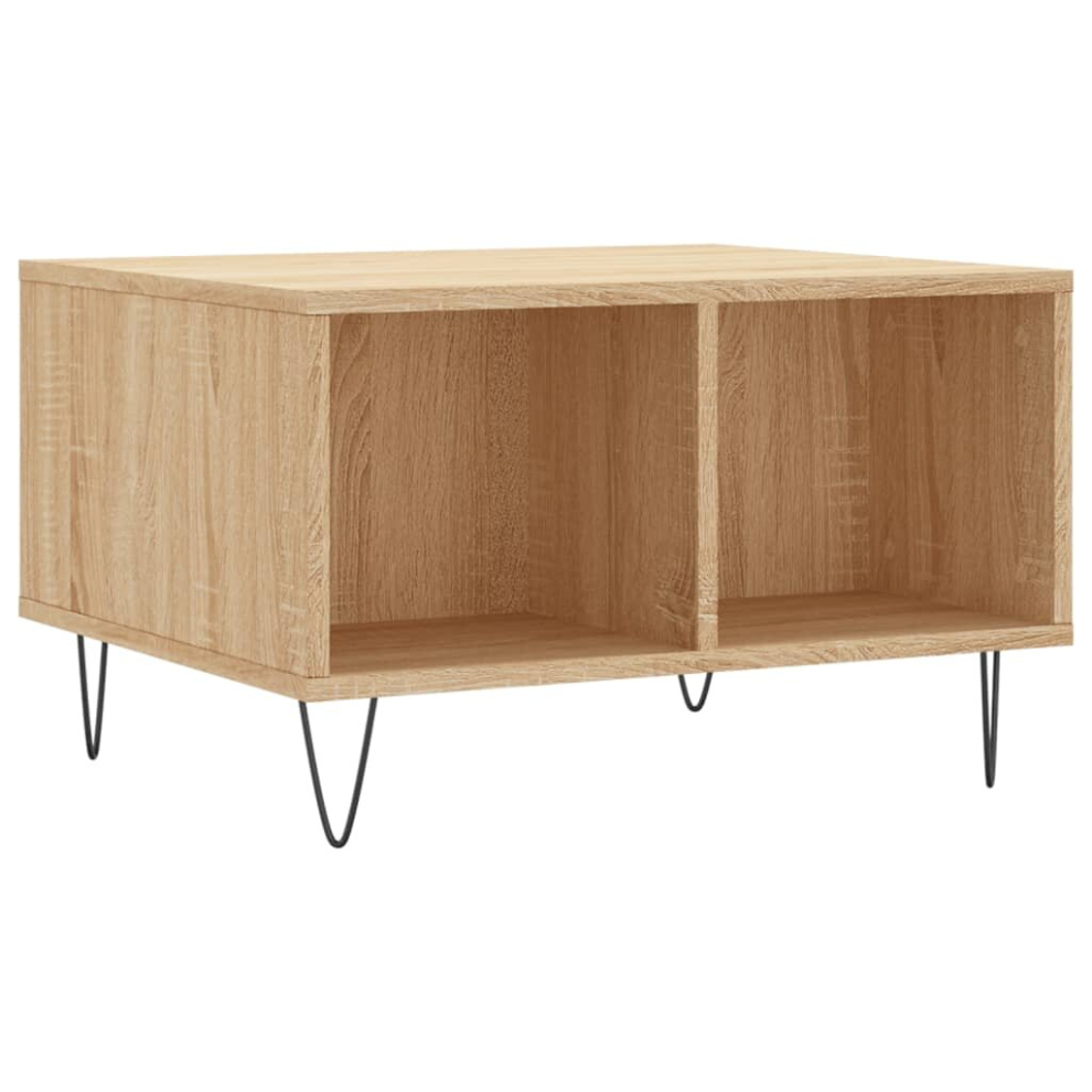 Vidaxl (Sonoma Oak) Coffee Table Side Table End Accent Telephone Sofa Table Engineered Wood