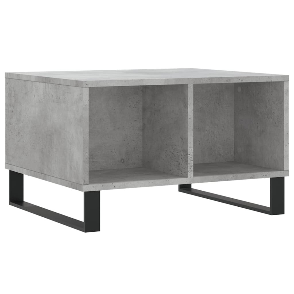 (concrete grey) vidaXL Coffee Table Side Table End Accent Telephone Sofa Table Engineered Wood