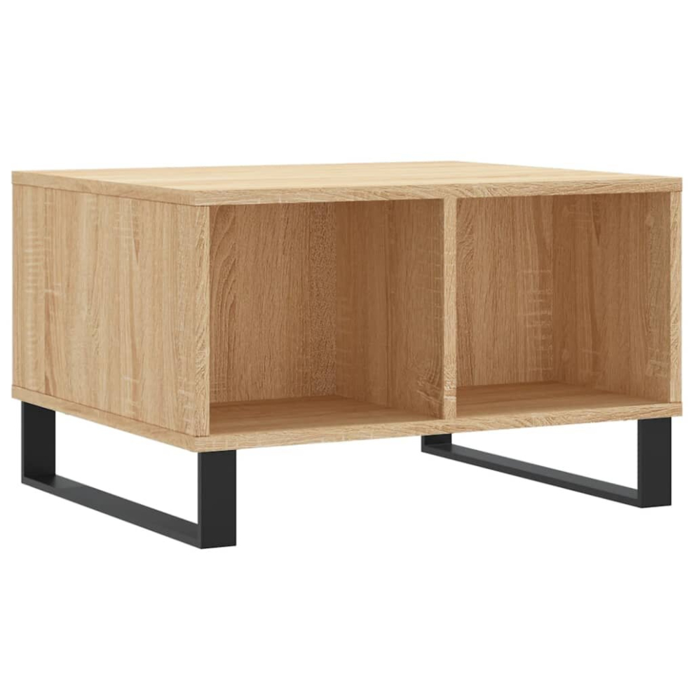Vidaxl (Sonoma Oak) Coffee Table Side Table End Accent Telephone Sofa Table Engineered Wood Brown