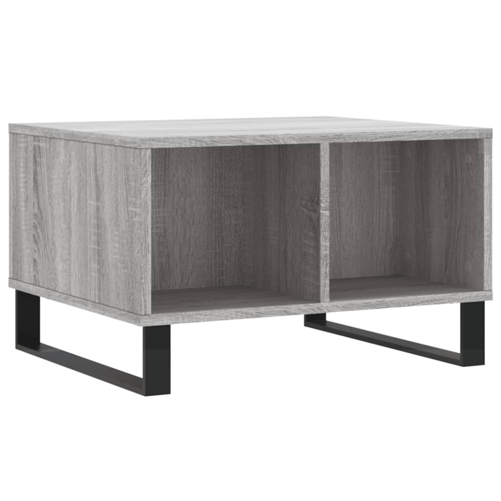 Vidaxl (Grey Sonoma) Coffee Table Side Table End Accent Telephone Sofa Table Engineered Wood