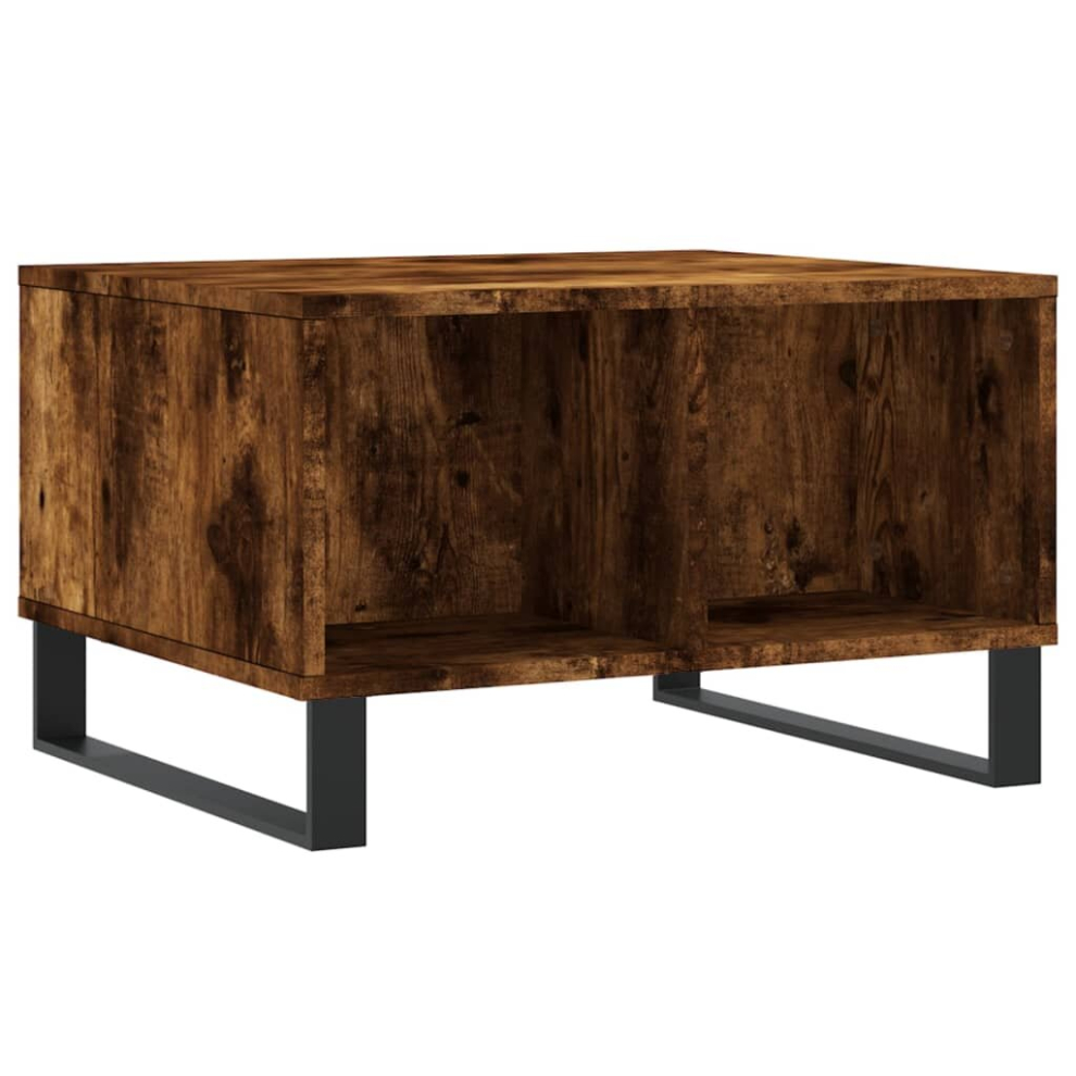 (smoked oak) vidaXL Coffee Table Side Table End Accent Telephone Sofa Table Engineered Wood