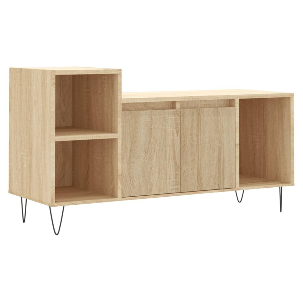 (sonoma oak) vidaXL TV Cabinet TV Unit Sideboard TV Stand Media Cabinet Engineered Wood