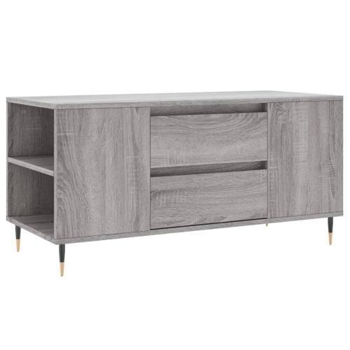 VidaXL (grey sonoma) vidaXL Coffee Table Side Table End Accent Telephone Sofa Table Engineered Wood