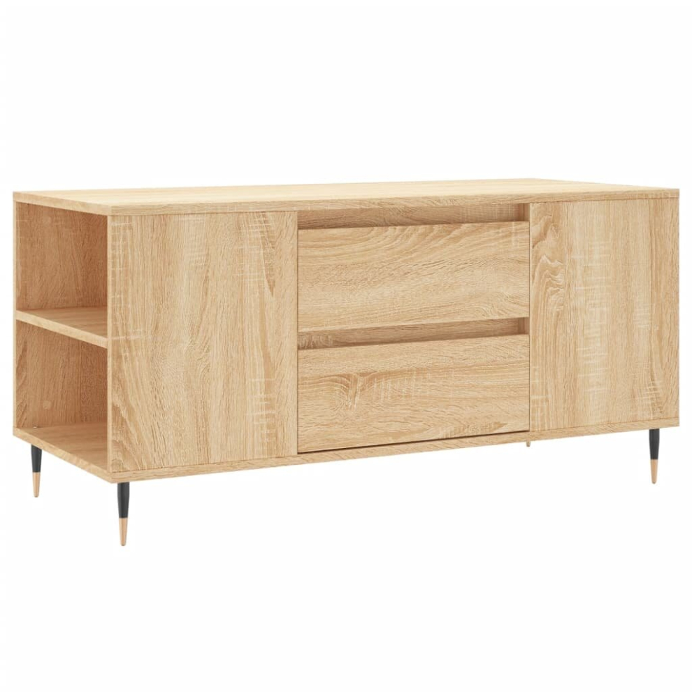 Vidaxl (Sonoma Oak) Coffee Table Side Table End Accent Telephone Sofa Table Engineered Wood