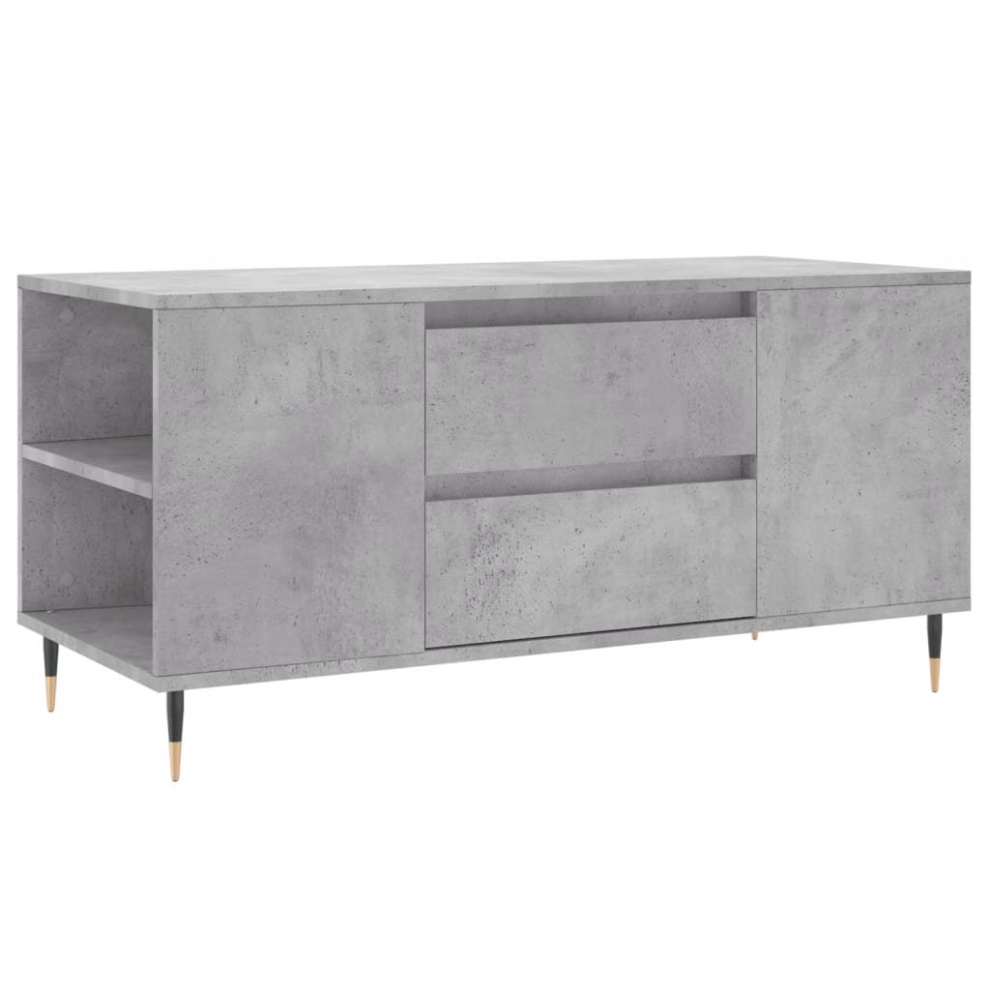 Vidaxl (Concrete Grey) Coffee Table Side Table End Accent Telephone Sofa Table Engineered Wood