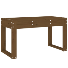 (honey brown pine, 80 x 38 x 45 cm) vidaXL Garden Bench Wooden Bench Patio Outdoor Bench Seat Solid Wood Pine