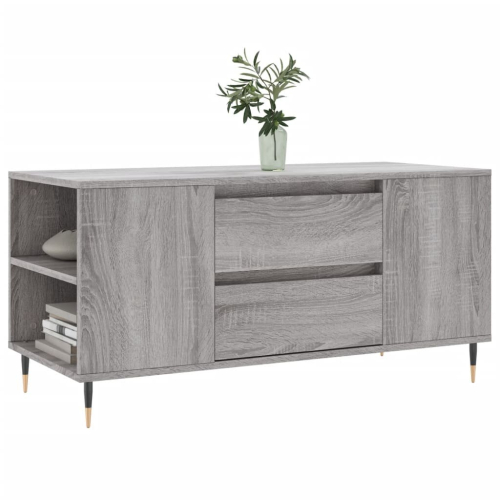 VidaXL (grey sonoma) vidaXL Coffee Table Side Table End Accent Telephone Sofa Table Engineered Wood 2