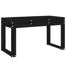 (black pine, 80 x 38 x 45 cm) vidaXL Garden Bench Wooden Bench Patio Outdoor Bench Seat Solid Wood Pine