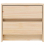 VidaXL (brown, 2 pcs) vidaXL Bedside Cabinets Bed Table Nightstand Bedside Table Solid Wood Pine 6