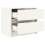 VidaXL (white, 1 pcs) vidaXL Bedside Cabinets Bed Table Nightstand Bedside Table Solid Wood Pine 6