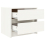 VidaXL (white, 2 pcs) vidaXL Bedside Cabinets Bed Table Nightstand Bedside Table Solid Wood Pine 7