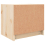 VidaXL (brown, 2 pcs) vidaXL Bedside Cabinets Bed Table Nightstand Bedside Table Solid Wood Pine 9