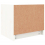 VidaXL (white, 1 pcs) vidaXL Bedside Cabinets Bed Table Nightstand Bedside Table Solid Wood Pine 8