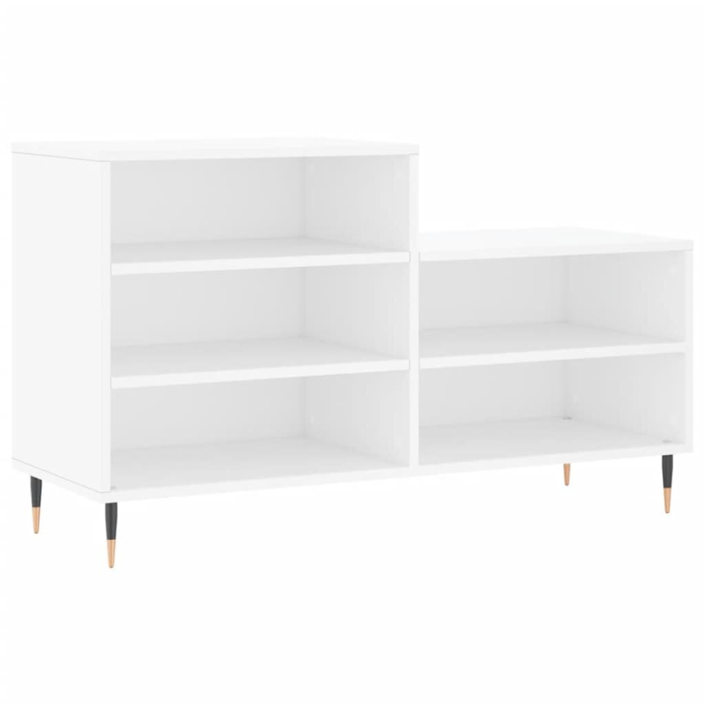 (white) vidaXL Shoe Cabinet Shoe Cupboard Shoe Storage Rack Shelf Engineered Wood