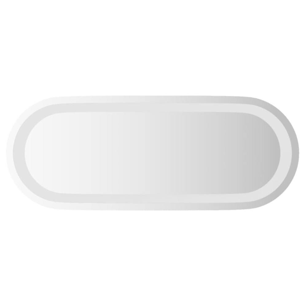 (50 x 20 cm) vidaXL LED Bathroom Mirror Wall Mirror Wall Vanity Mirror with LED Light Oval