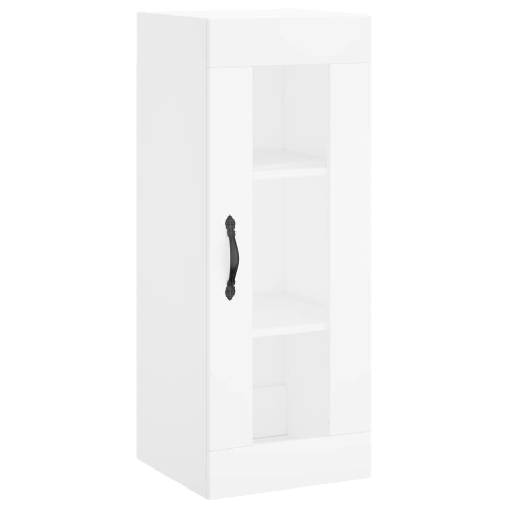 (white) vidaXL Wall Mounted Cabinet Living Room Storage Wall Cabinet Wall Cupboard