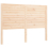 VidaXL (brown, 140 x 200 cm) vidaXL Bed Frame Bedroom Platform Bed Frame Bedstead with Headboard Solid Wood 8