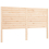 VidaXL (brown, 160 x 200 cm) vidaXL Bed Frame Bedroom Platform Bed Frame Bedstead with Headboard Solid Wood 8