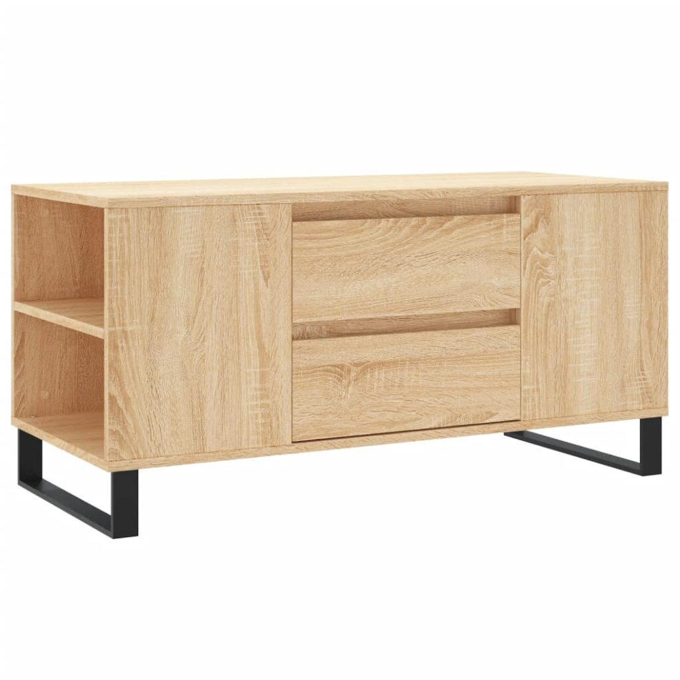 Vidaxl (Sonoma Oak) Coffee Table Side Table End Accent Telephone Sofa Table Engineered Wood