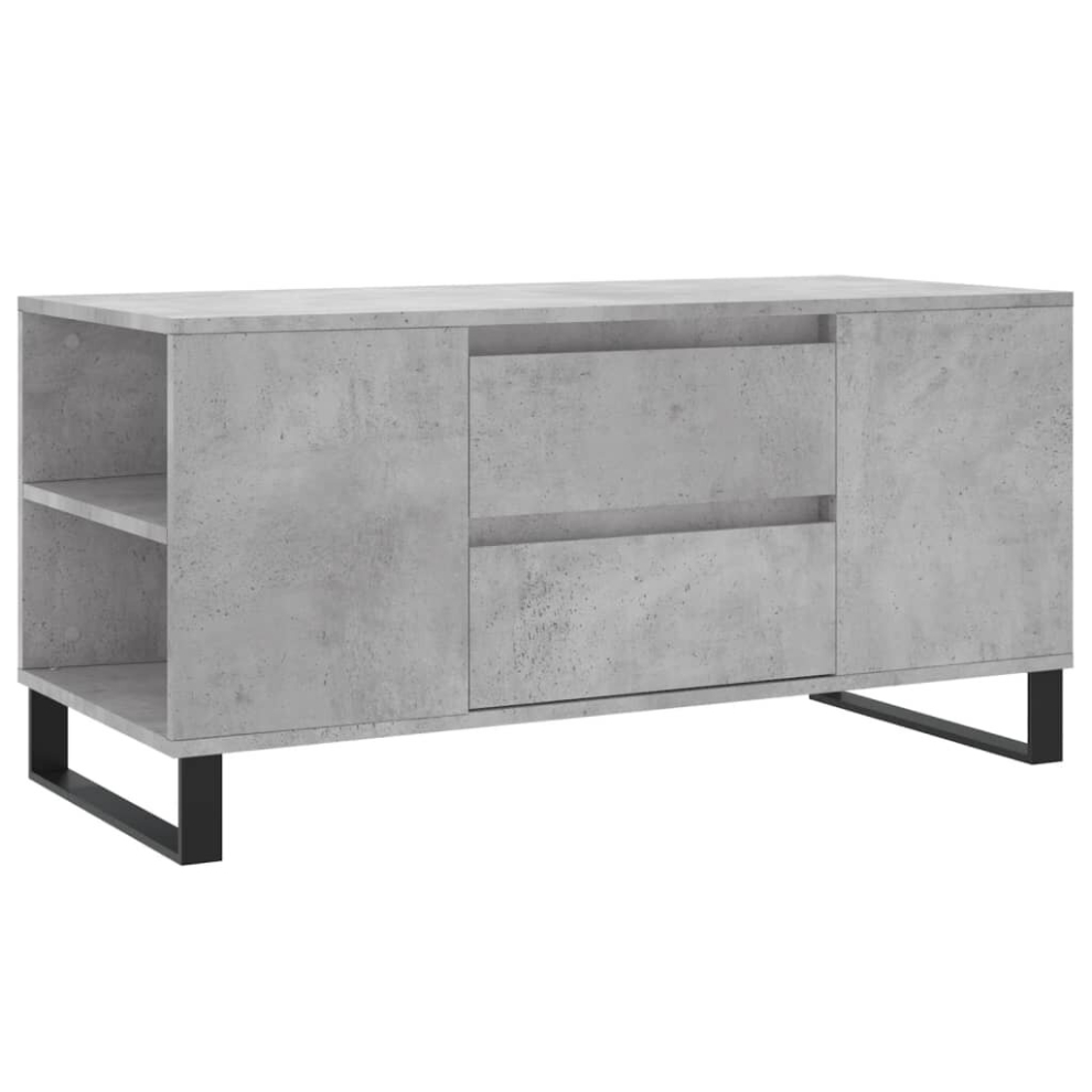 Vidaxl (Concrete Grey) Coffee Table Side Table End Accent Telephone Sofa Table Engineered Wood