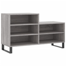 (grey sonoma) vidaXL Shoe Cabinet Shoe Cupboard Shoe Storage Rack Shelf Engineered Wood