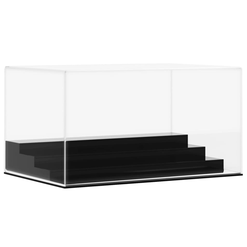 (24 x 16 x 13 cm) vidaXL Display Box Clear Display Case Acrylic Box Showcase Transparent Acrylic