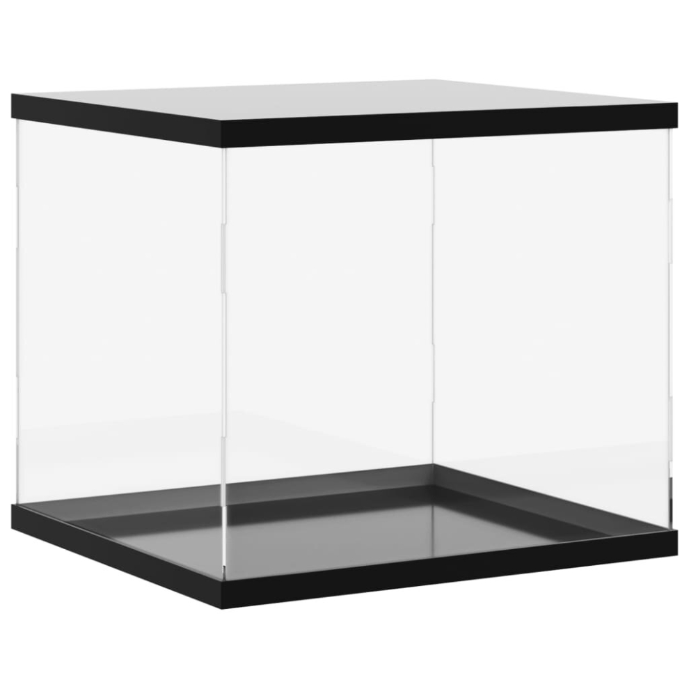 (40 x 36 x 35 cm) vidaXL Display Box Clear Display Case Acrylic Box Showcase Transparent Acrylic