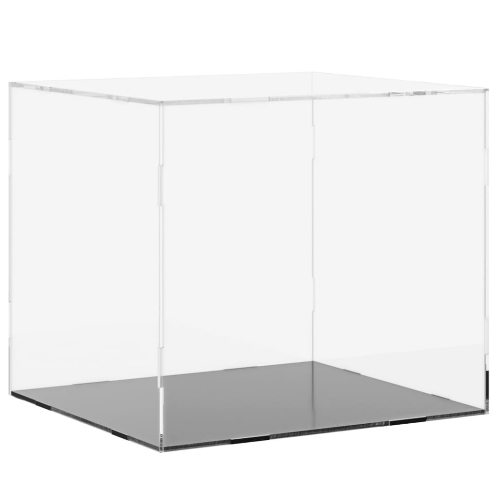 (40 x 36 x 35 cm) vidaXL Display Box Clear Display Case Acrylic Box Showcase Transparent Acrylic