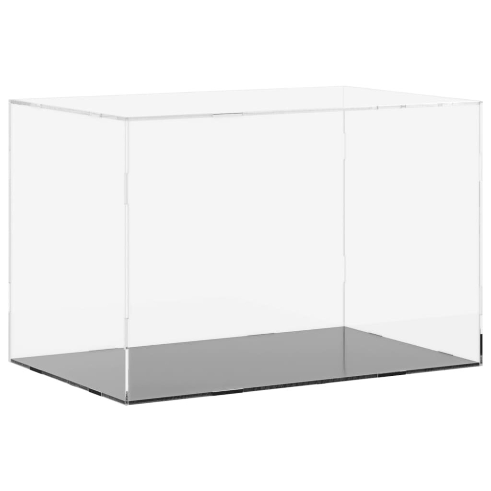 (56 x 36 x 37 cm) vidaXL Display Box Clear Display Case Acrylic Box Showcase Transparent Acrylic