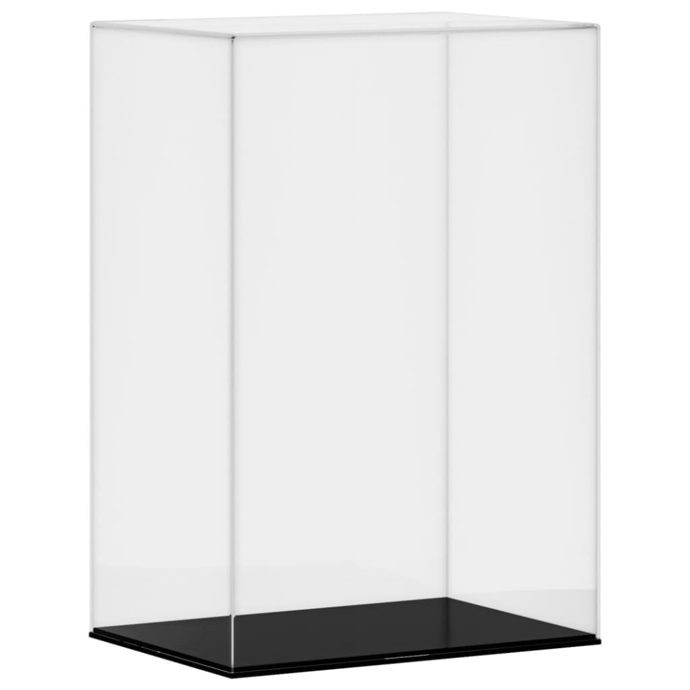 (17 x 12 x 25 cm) vidaXL Display Box Clear Display Case Acrylic Box Showcase Transparent Acrylic