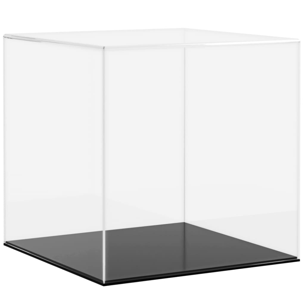 Vidaxl (30 X 30 X 30 Cm) Display Box Clear Display Case Acrylic Box Showcase Transparent Acrylic