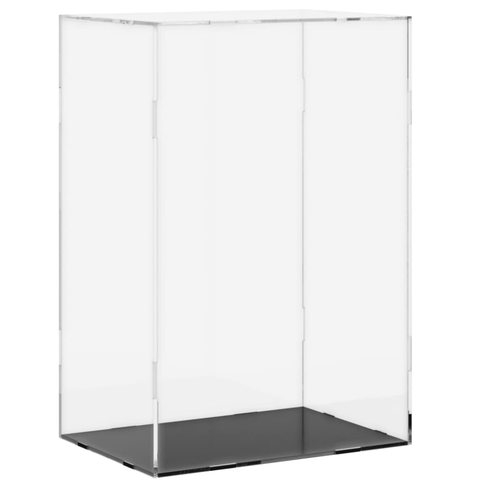 (17 x 12 x 25 cm) vidaXL Display Box Clear Display Case Acrylic Box Showcase Transparent Acrylic