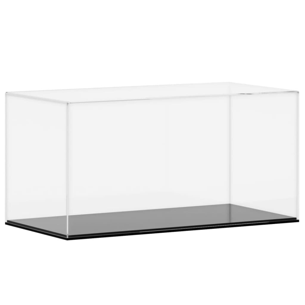 (24 x 12 x 11 cm) vidaXL Display Box Clear Display Case Acrylic Box Showcase Transparent Acrylic