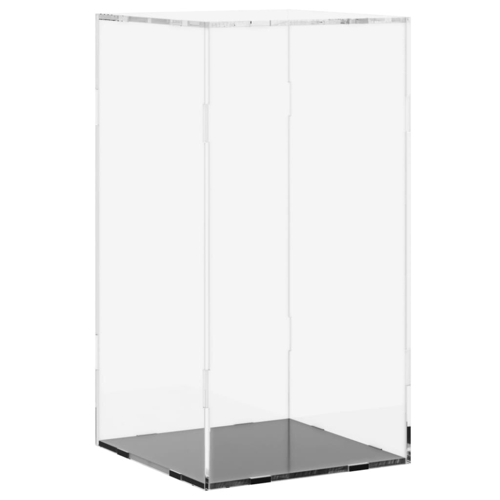 (20 x 20 x 38 cm) vidaXL Display Box Clear Display Case Acrylic Box Showcase Transparent Acrylic