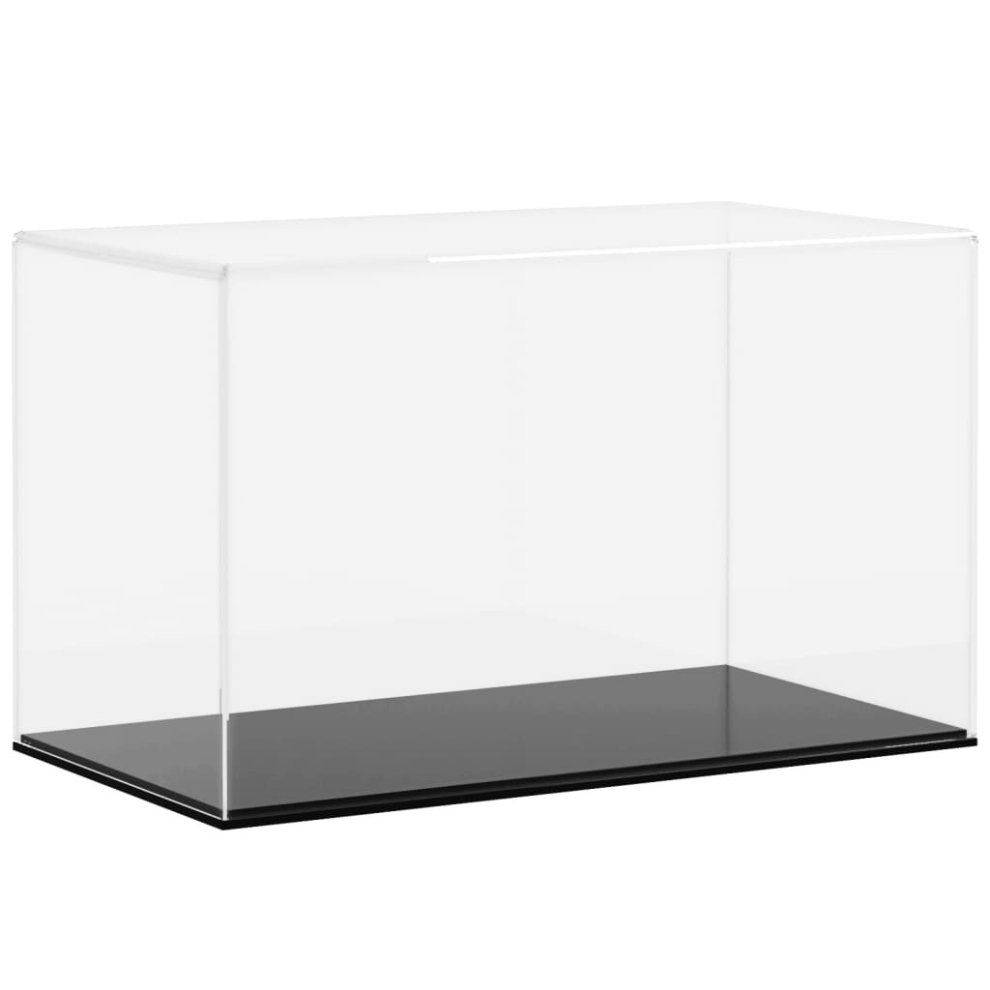 (31 x 17 x 19 cm) vidaXL Display Box Clear Display Case Acrylic Box Showcase Transparent Acrylic