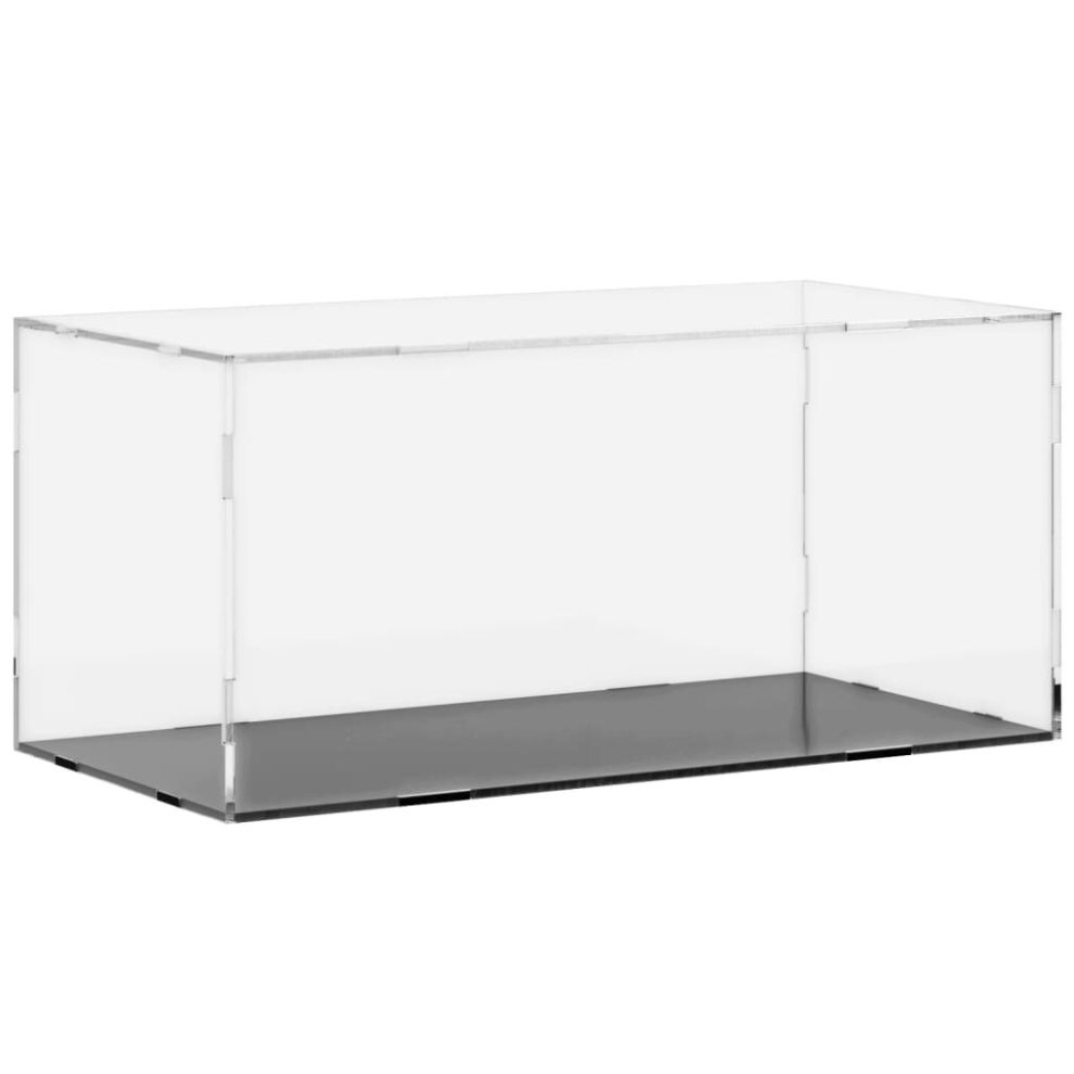 Vidaxl (24 X 12 X 11 Cm) Display Box Clear Display Case Acrylic Box Showcase Transparent Acrylic