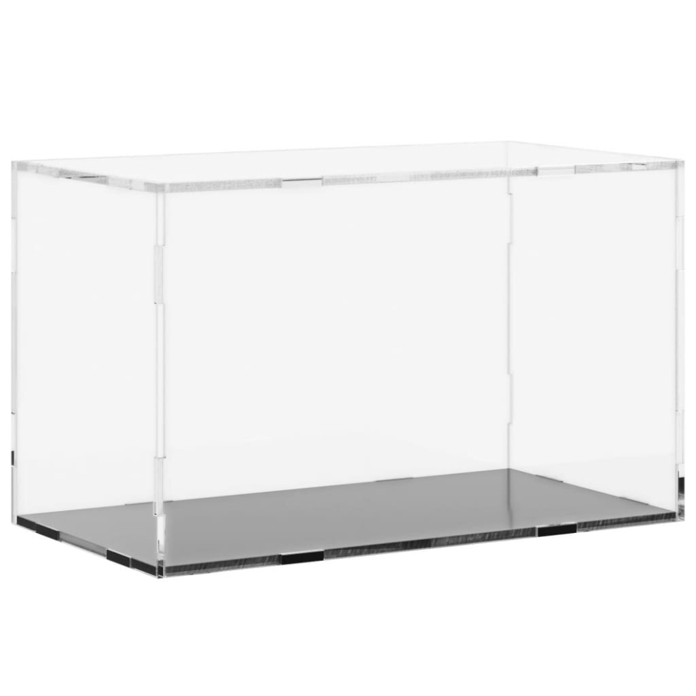 (31 x 17 x 19 cm) vidaXL Display Box Clear Display Case Acrylic Box Showcase Transparent Acrylic