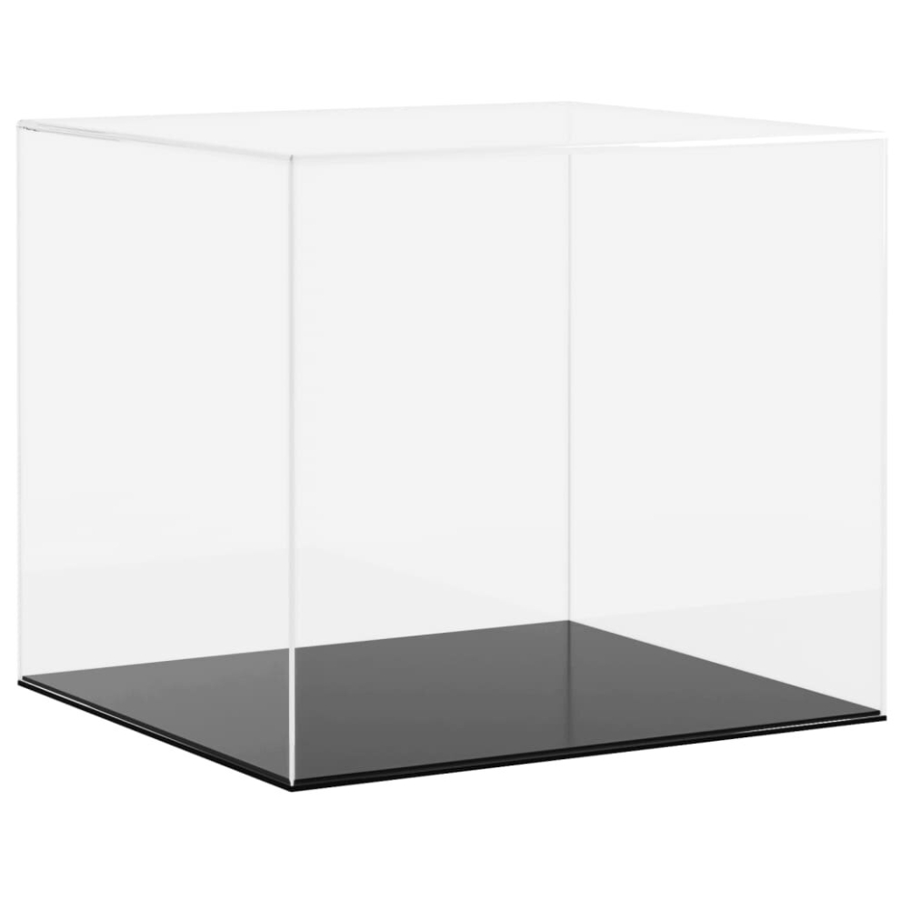 (40 x 36 x 35 cm) vidaXL Display Box Clear Display Case Acrylic Box Showcase Transparent Acrylic