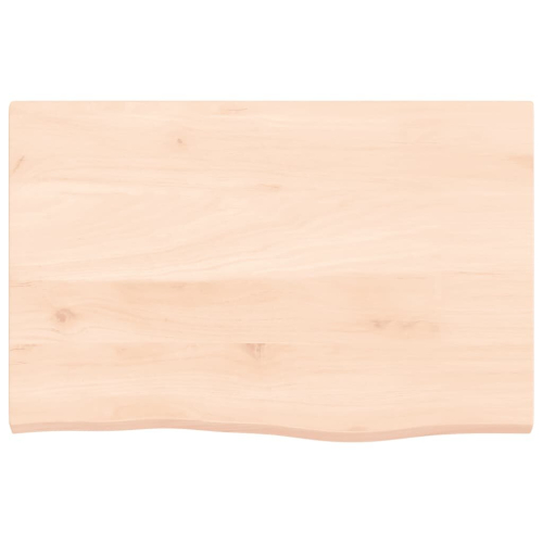 VidaXL (brown, 60 x 40 x 2 cm) vidaXL Bathroom Countertop Vanity Top Wash Basin Worktop Treated Solid Wood 2
