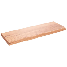 (light brown, 80 x 30 x 4 cm) vidaXL Bathroom Countertop Vanity Top Wash Basin Worktop Treated Solid Wood